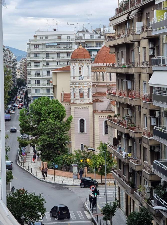 Appartement Center Point Thessalonique Extérieur photo